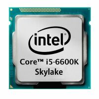 Intel Core i5-6600K (4x 3.50GHz) SR2L4 Skylake CPU Sockel...
