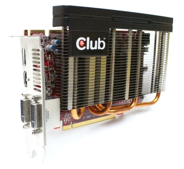 Club 3D Radeon HD 5750 Noiseless Edition 1 GB GDDR5 passiv silent PCI-E #309868