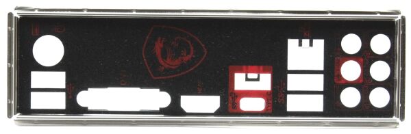 MSI MPG Z390 Gaming Plus MS-7B51 - Blende - Slotblech - IO Shield   #310146