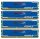 Kingston HyperX blu 8 GB (4x2GB) DDR3-1600 PC3-12800U KHX1600C9AD3B1/2G #310869