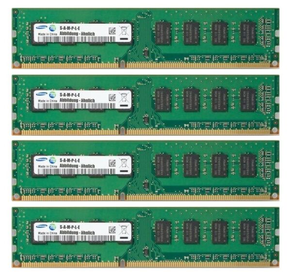 Samsung 8 GB (4x2GB) DDR3-1333 PC3-10600U M378B5773CH0-CH9   #311229