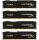 Kingston HyperX Fury 32 GB (4x8GB) DDR3-1866 PC3-14900U HX318C10FBK2/16   #311612