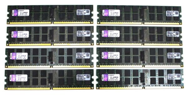 Kingston 32 GB (8x4GB) DDR2-800 reg PC2-6400R KTH-BL495K2/8G   #313667