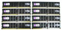 Kingston 32 GB (8x4GB) DDR2-800 reg PC2-6400R KTH-BL495K2/8G   #313667