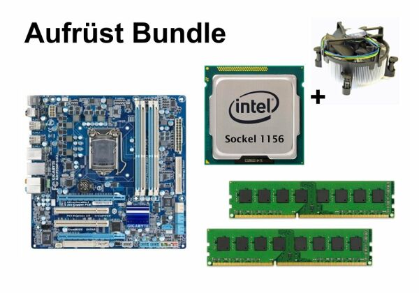 Aufrüst Bundle - Gigabyte GA-P55M-UD2 + Pentium G6950 + 8GB RAM #80634