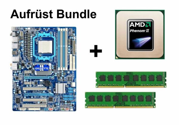 Aufrüst Bundle - Gigabyte 870A-UD3 + Phenom II X4 820 + 4GB RAM #65159